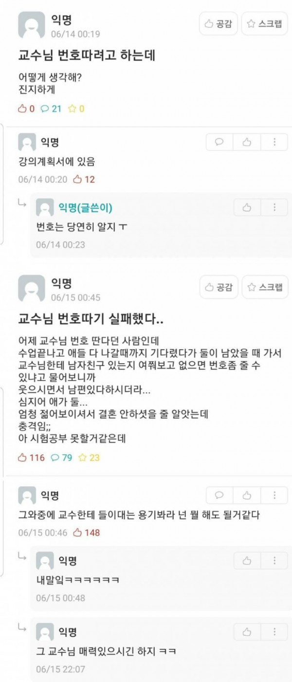 애인 이름/얼굴을 문신한 사람들의 말로