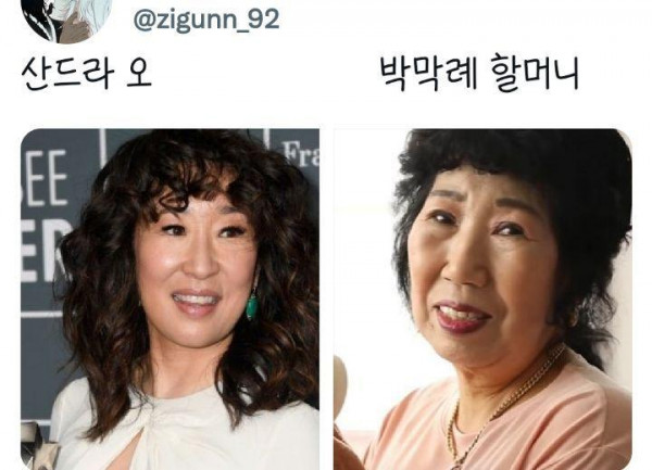 국가와 인종이 달라도 외모가 비슷한 사람들